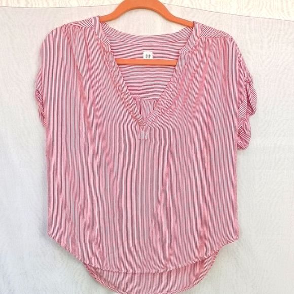 GAP Relaxed Buttoned Blouse Size M - Picture 1 of 5